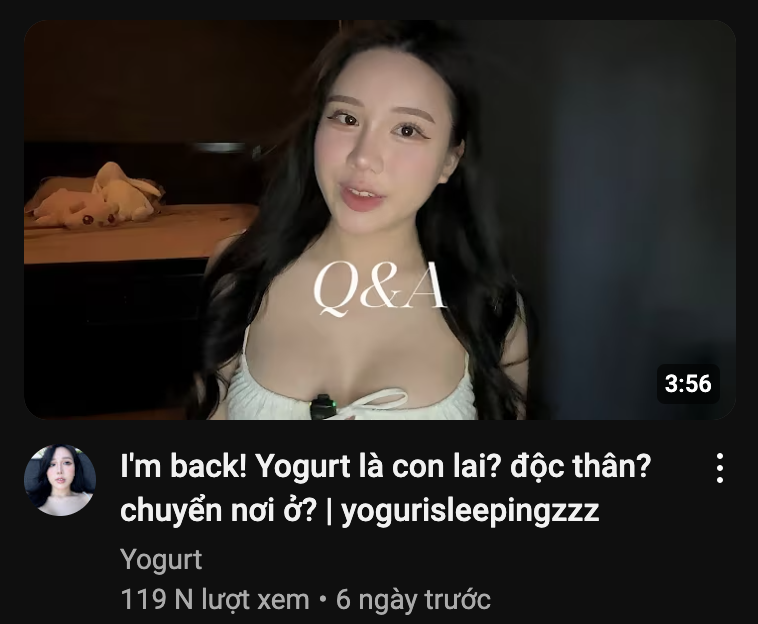 I'm back! Yogurt là con lai? độc thân? chuyển nơi ở? | yogurisleepingzzz.png