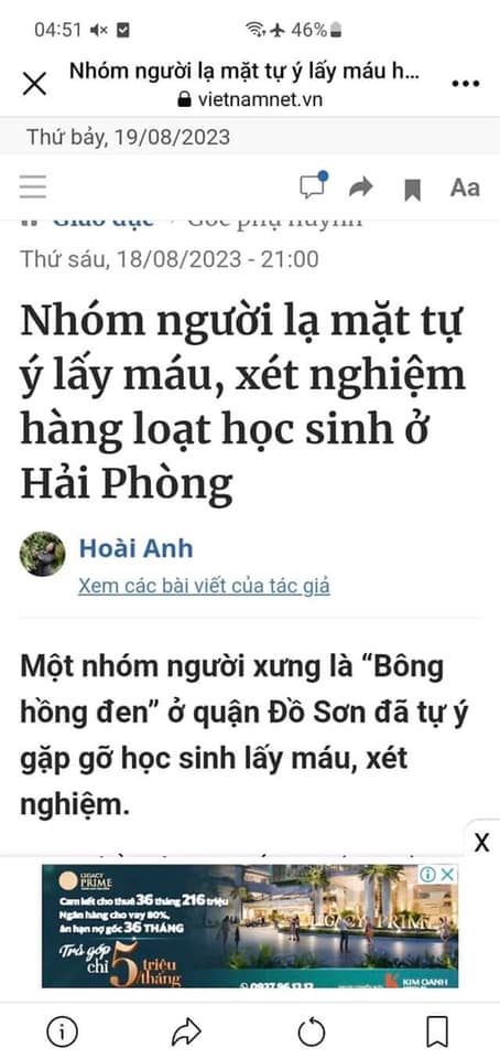 tự ý xét nghiệm máu học sinh ở hải phòng.jpg